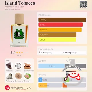 Island Tobacco Aromas de Salazar